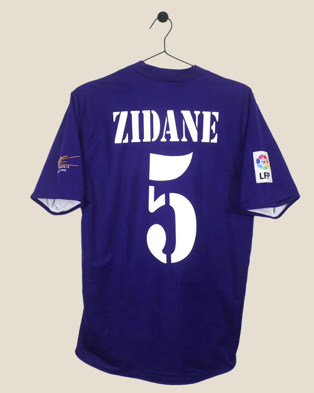 REAL MADRID 2002/03 ZIDANE #5 CENTENARY THIRD SHIRT (M) ADIDAS