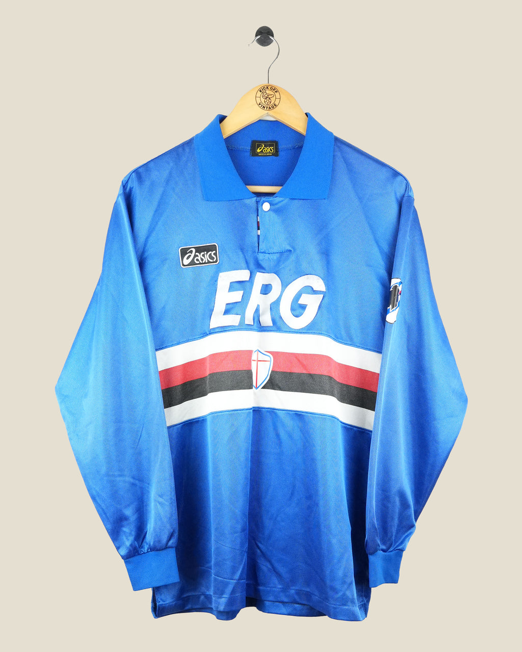 SAMPDORIA 1993/94 GULLIT HOME L/S (L) ASICS