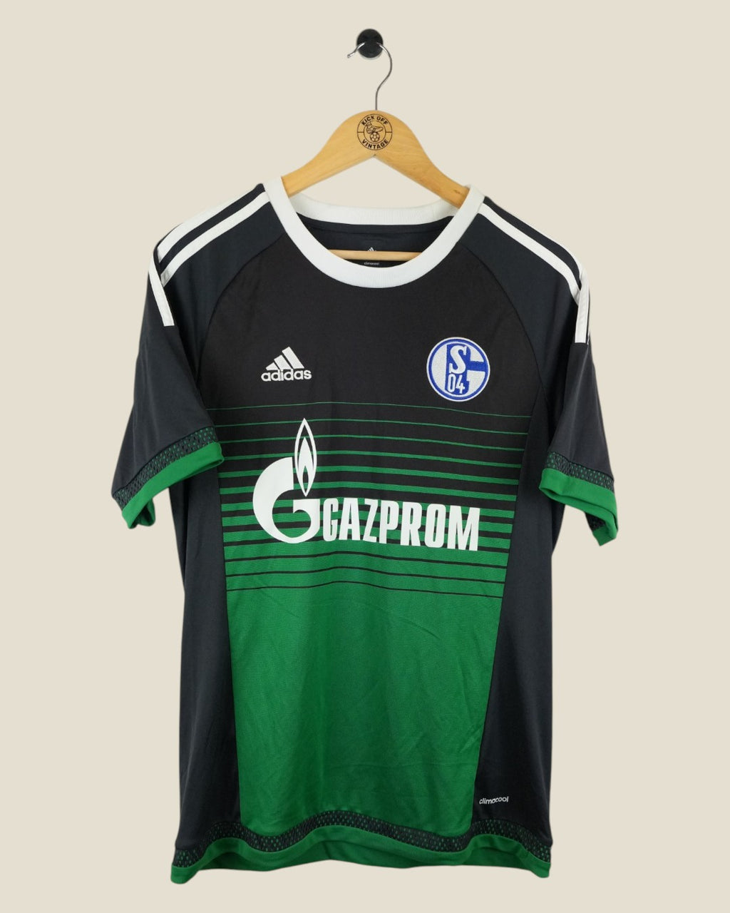 SCHALKE 04 2015/17 GORETZKA THIRD SHIRT (M) ADIDAS