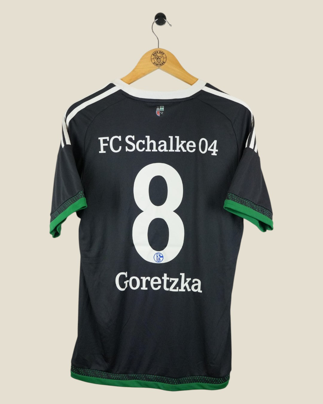 SCHALKE 04 2015/17 GORETZKA THIRD SHIRT (M) ADIDAS
