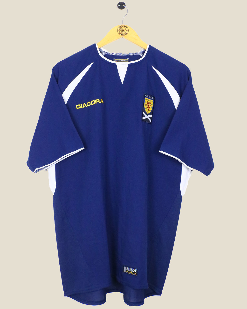 SCOTLAND 2003 HOME SHIRT (M) DIADORA