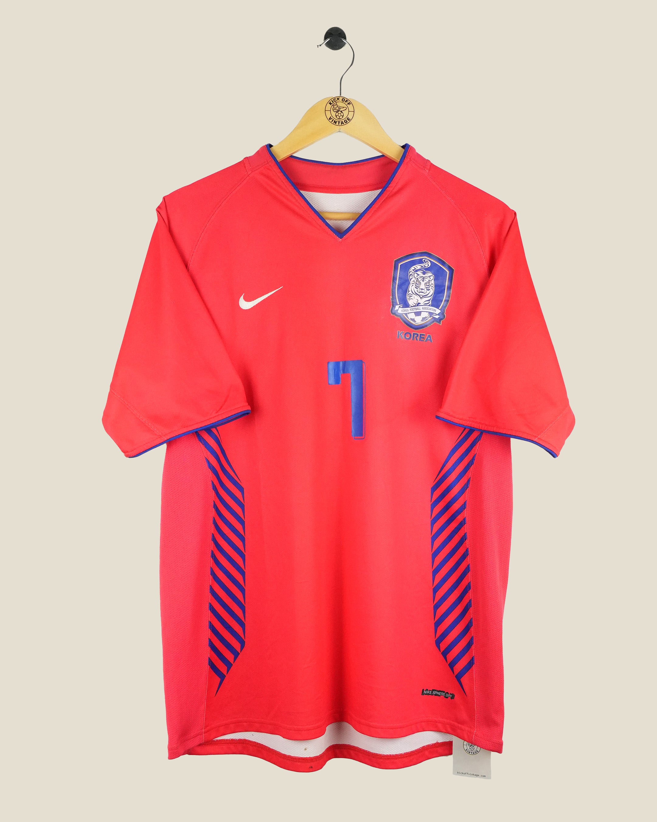 SOUTH KOREA 2006 PARK JI SUNG HOME SHIRT (M) NIKE