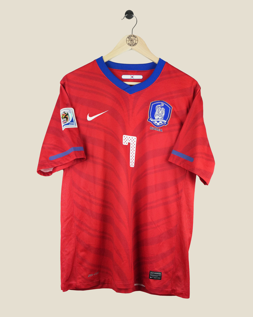 SOUTH KOREA 2010 PARK JI SUNG HOME SHIRT (L) NIKE