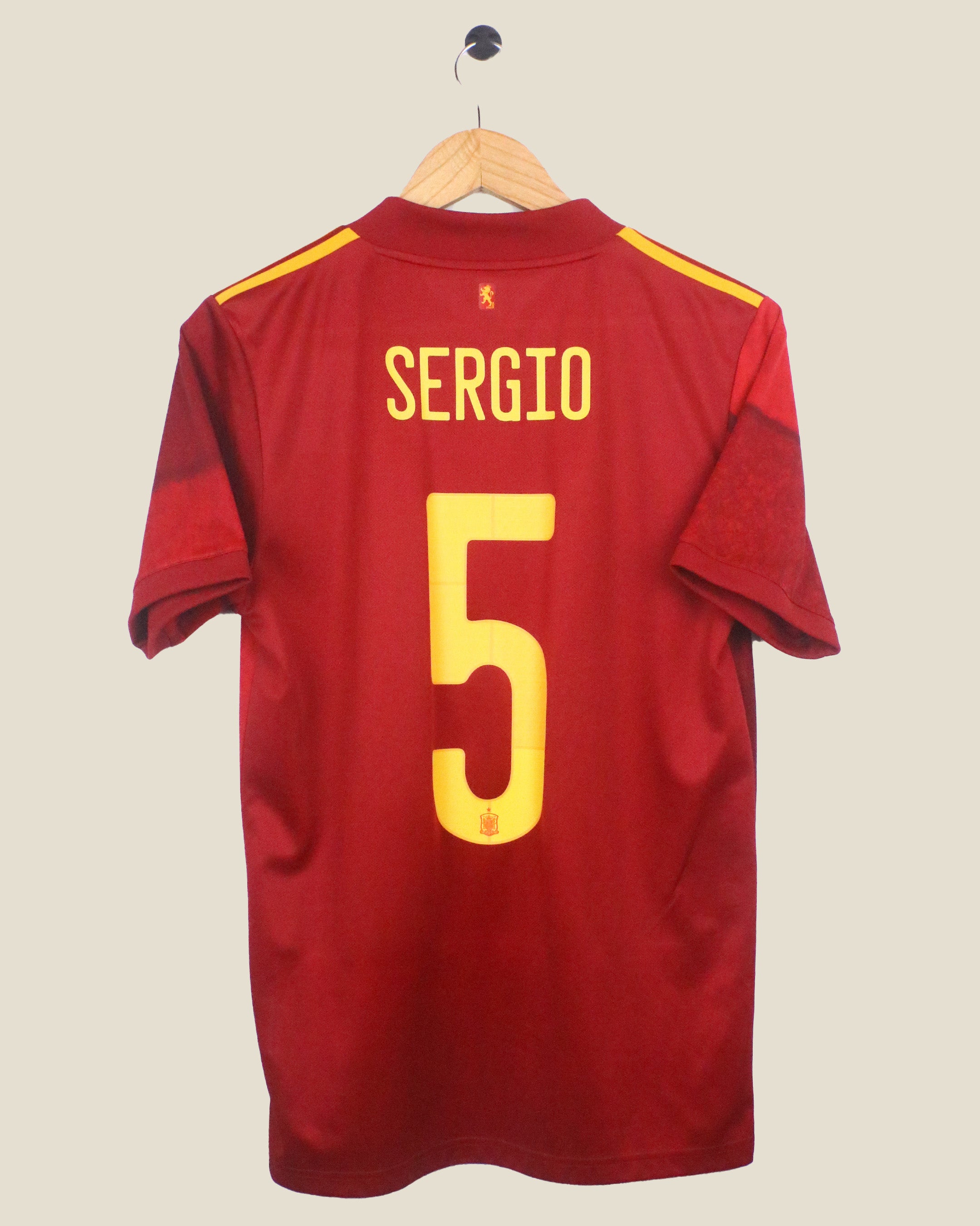 SPAIN 2020 BUSQUETS #5 HOME (S) ADIDAS
