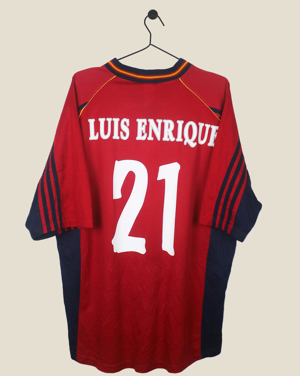 SPAIN 1998 ENRIQUE #21 HOME (XL) ADIDAS