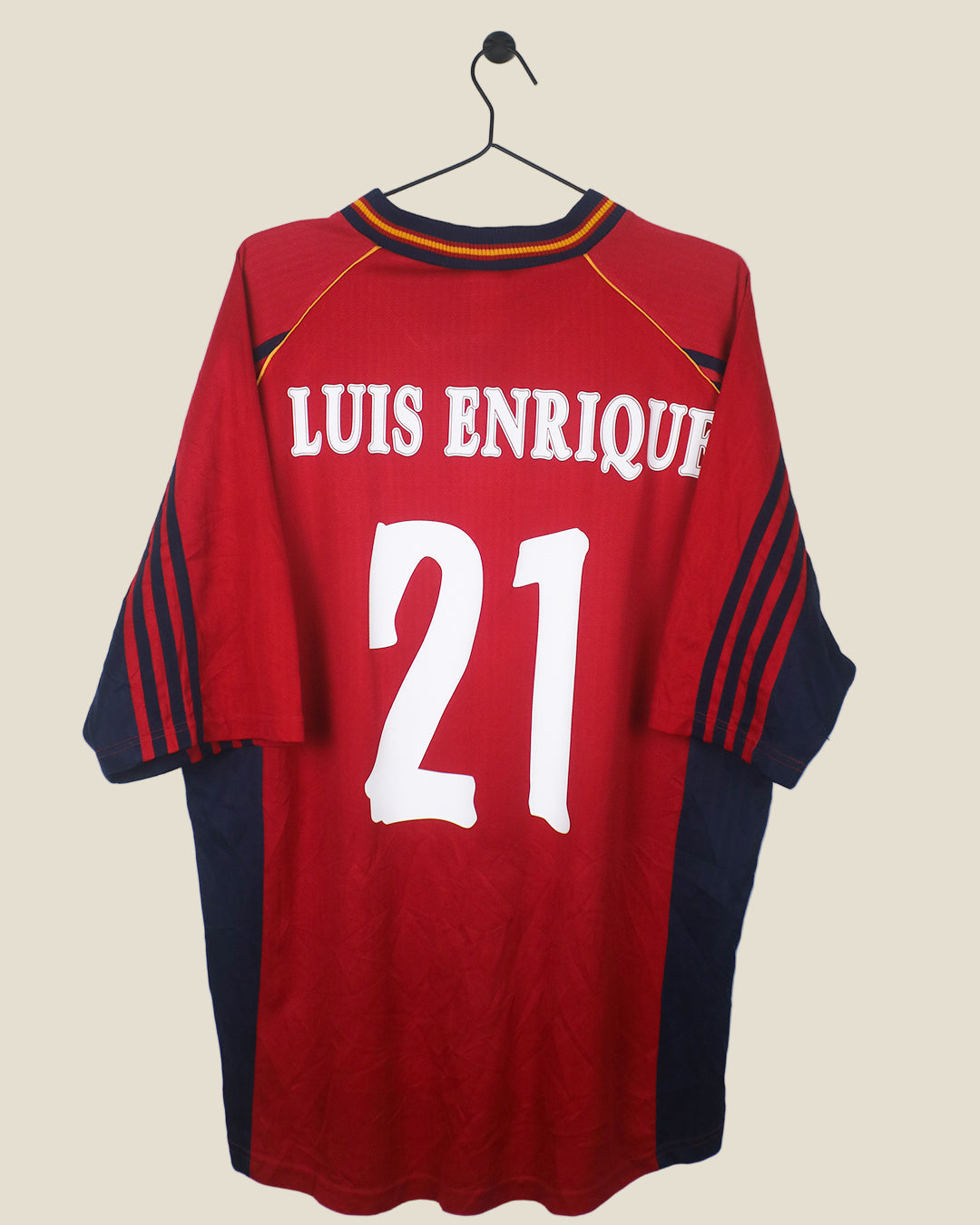 SPAIN 1998 ENRIQUE #21 HOME (XL) ADIDAS