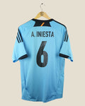 SPAIN 2012 INIESTA AWAY SHIRT (M) ADIDAS