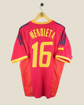 SPAIN 2002 MENDIETA HOME SHIRT (L) ADIDAS