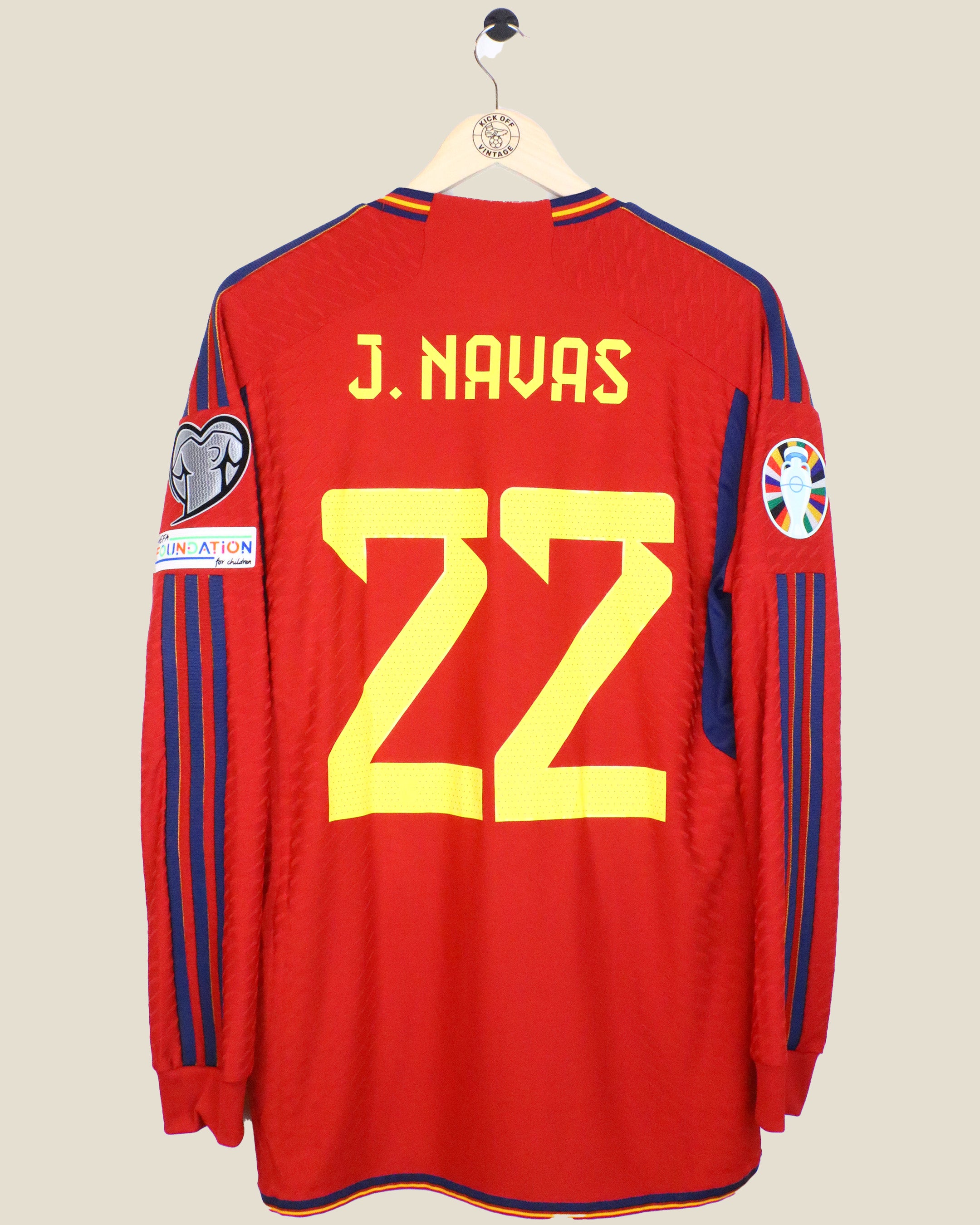 SPAIN 2024 NAVAS UEL HOME L/S PLAYER VERSION *BNWT* (M) ADIDAS