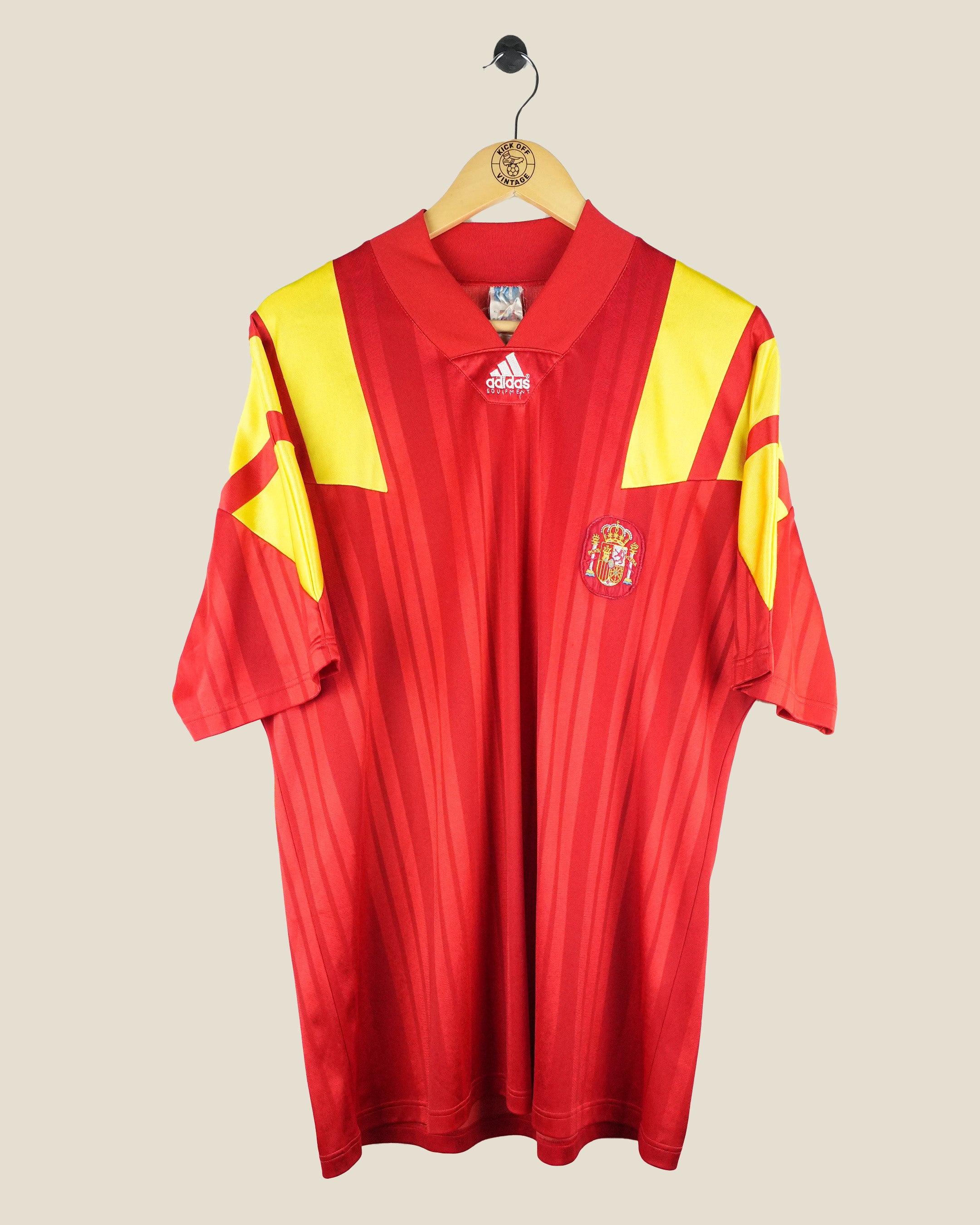 SPAIN 1992 HOME SHIRT (XL) ADIDAS