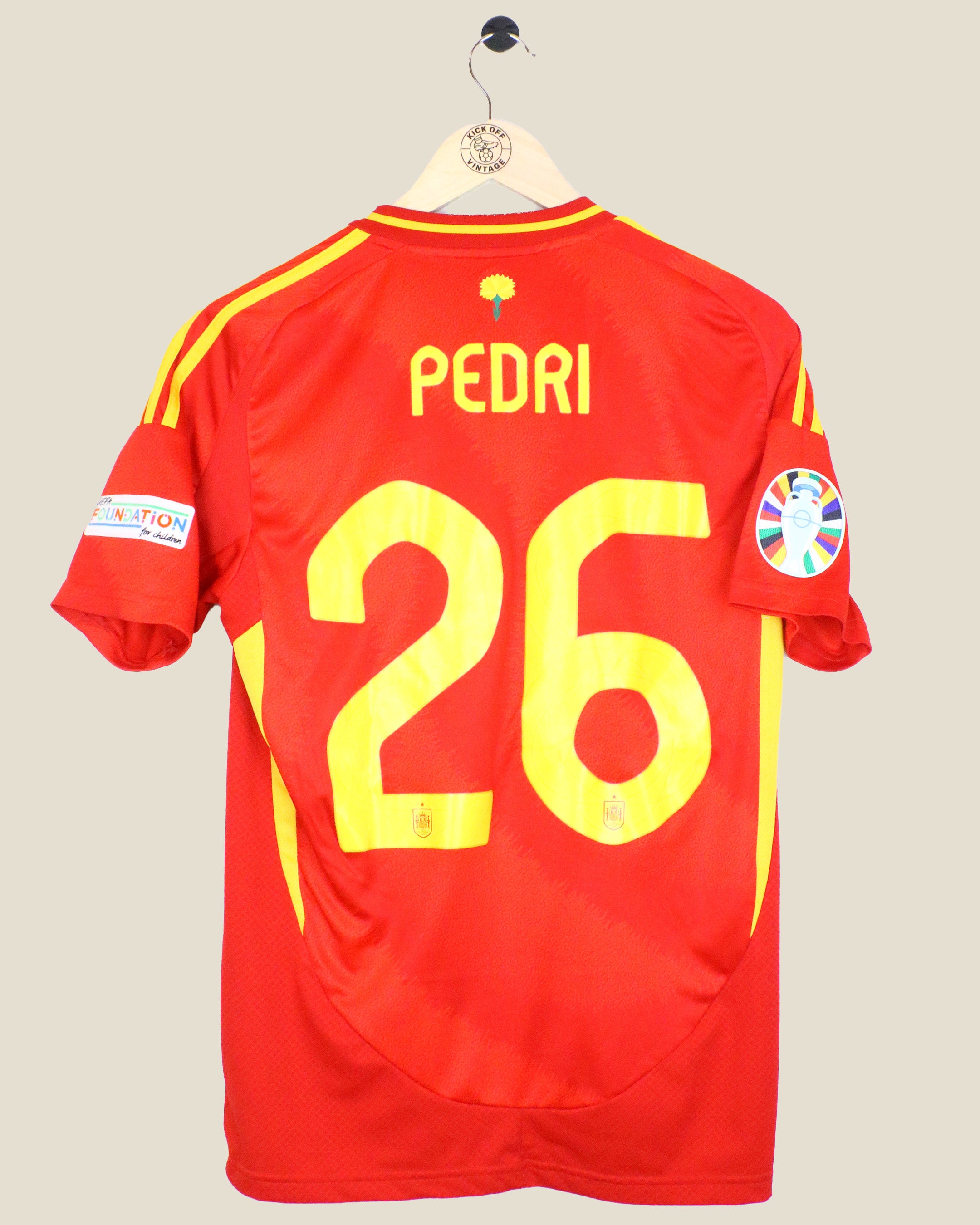 SPAIN 2024 PEDRI EURO HOME (S) ADIDAS