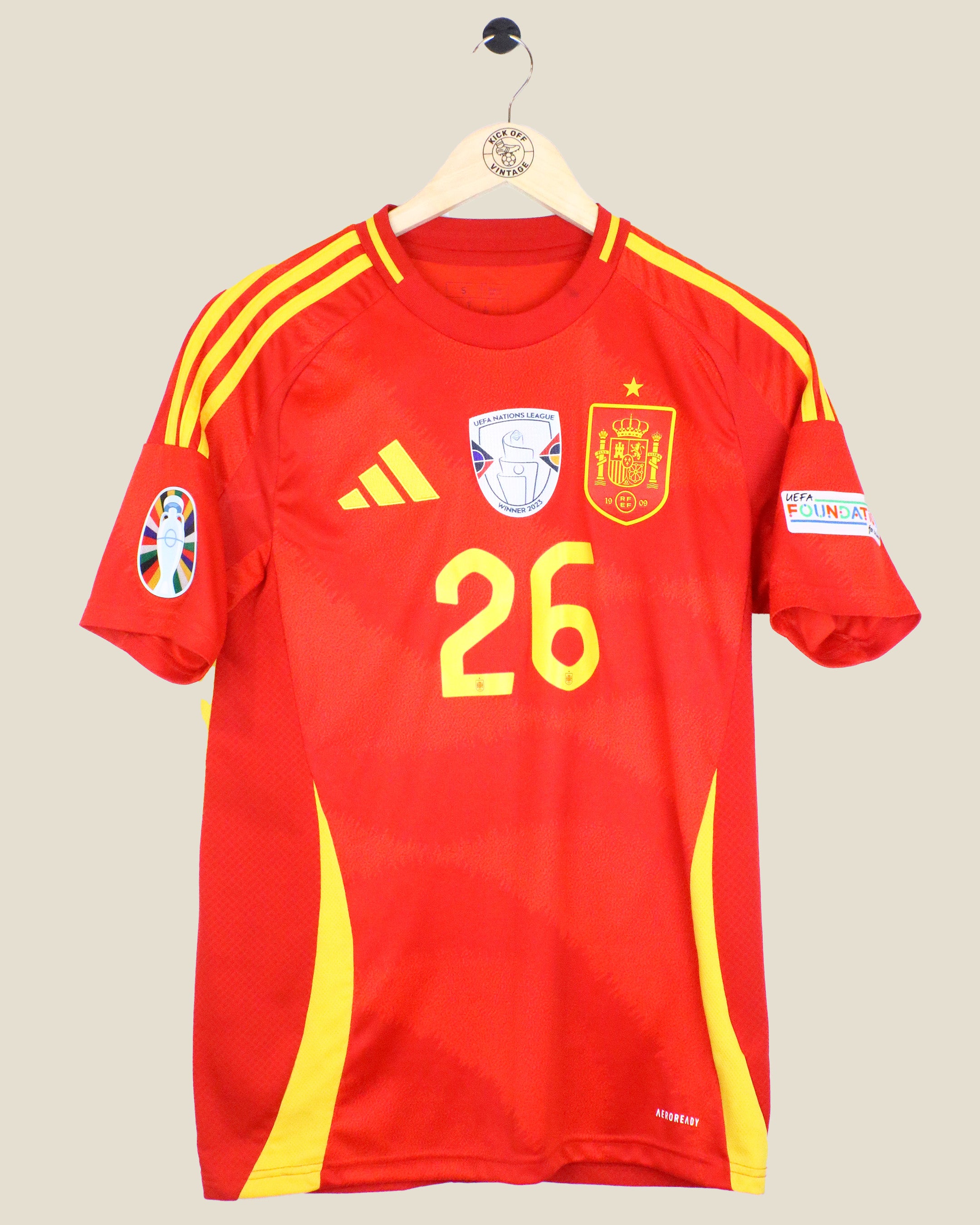 SPAIN 2024 PEDRI EURO HOME (S) ADIDAS
