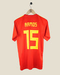 SPAIN 2018 RAMOS HOME SHIRT (M) ADIDAS