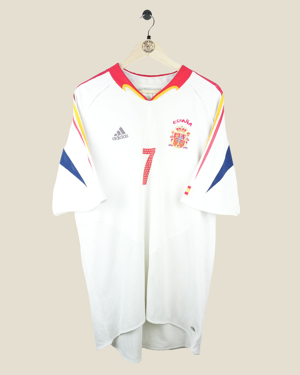 SPAIN 2004 RAUL AWAY SHIRT (XL) ADIDAS