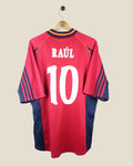 SPAIN 1998 RAUL HOME SHIRT (M) ADIDAS