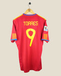 SPAIN 2010 TORRES WC HOME SHIRT (M) ADIDAS