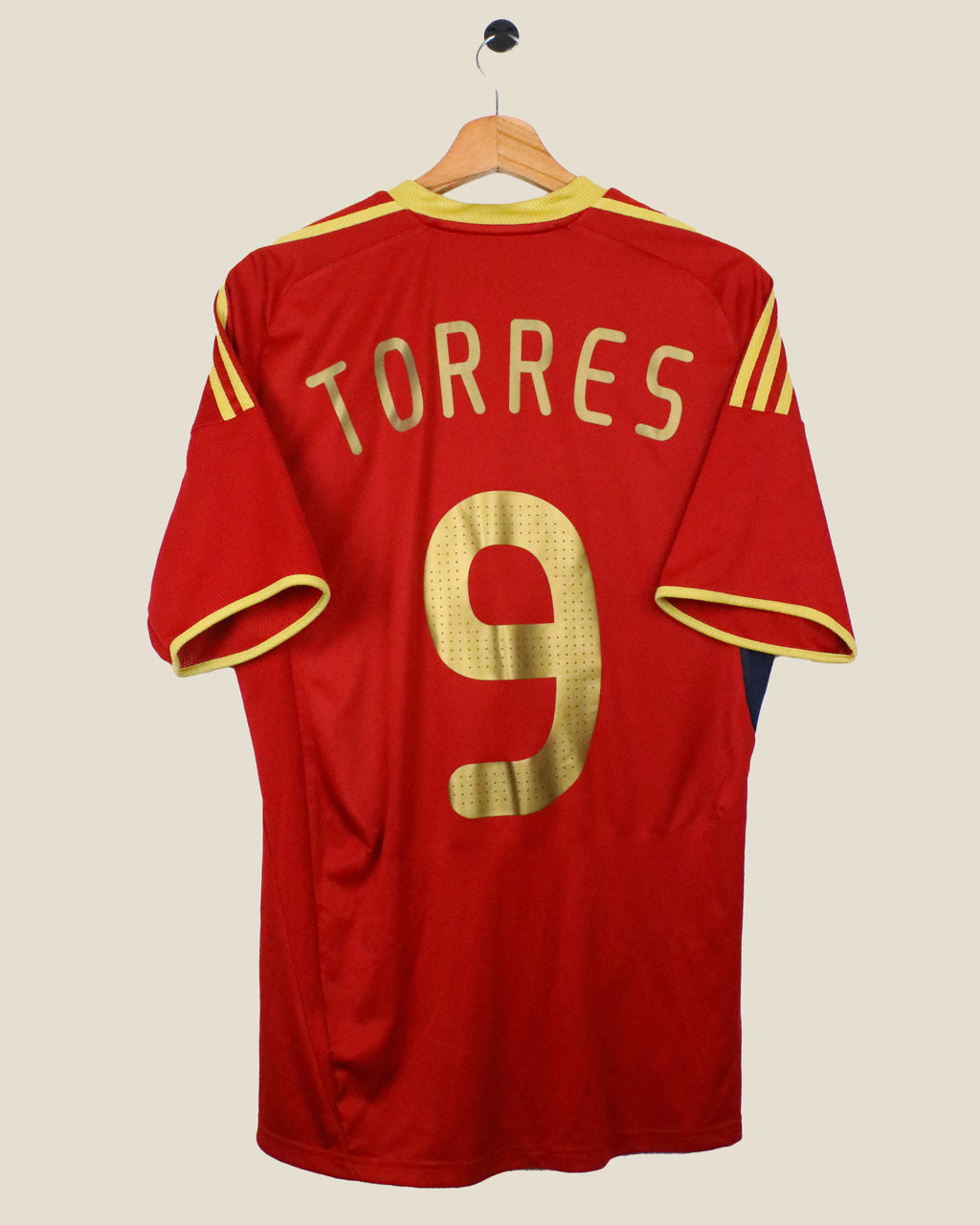 SPAIN 2009 TORRES #9 HOME (M) ADIDAS
