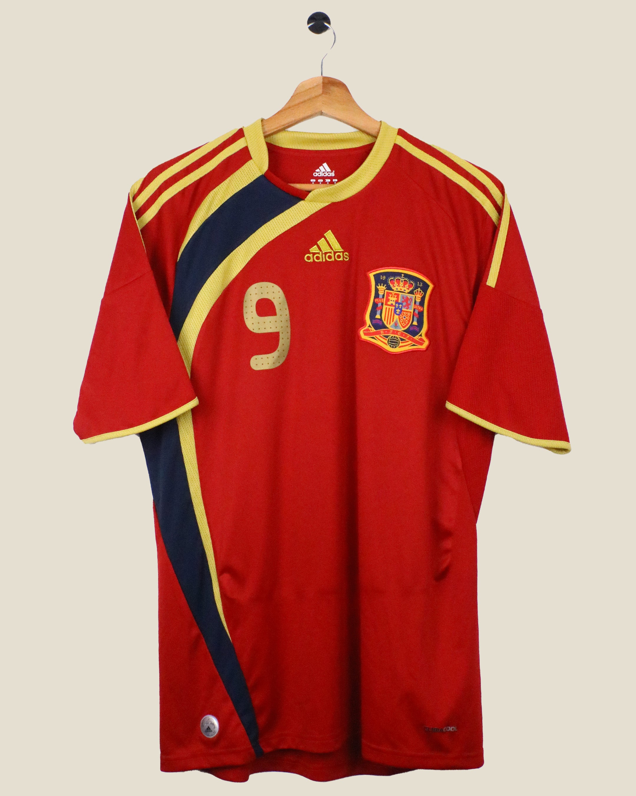 SPAIN 2009 TORRES #9 HOME (M) ADIDAS