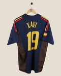 SPAIN 2002 XAVI AWAY SHIRT (M) ADIDAS