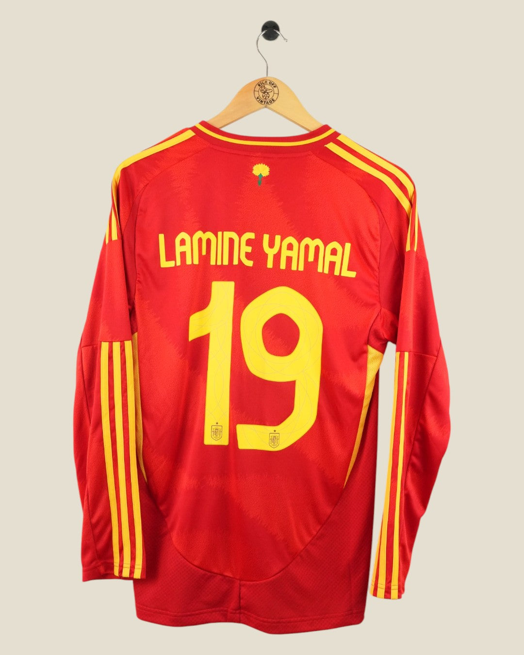 SPAIN 2023/24 YAMAL HOME L/S SHIRT (M) ADIDAS