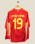 SPAIN 2023/24 YAMAL HOME HEAT RDY L/S SHIRT (M) ADIDAS