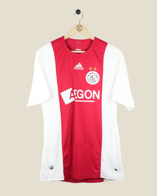 AJAX 2008/09 HUNTELAAR HOME SHIRT (M) ADIDAS