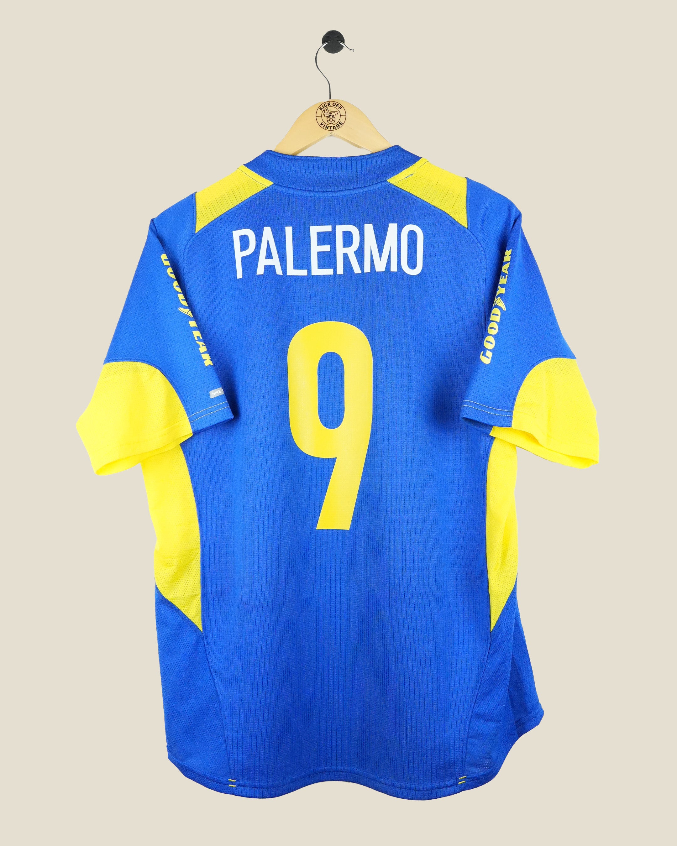 BOCA JUNIORS 2005/06 PALERMO HOME SHIRT (L) NIKE
