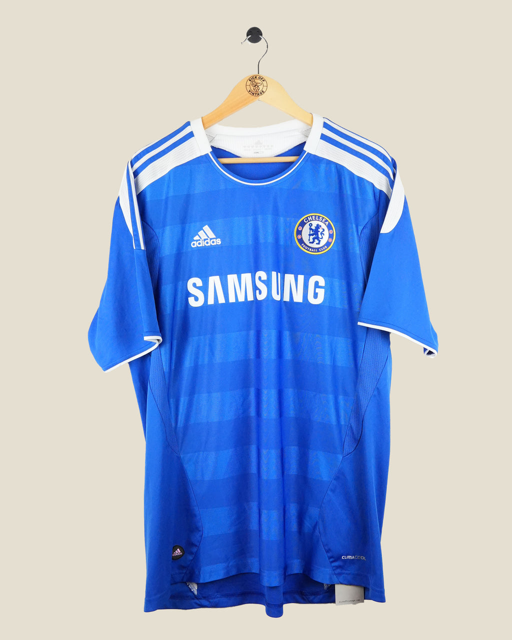 CHELSEA 2011/12 DROGBA HOME SHIRT (XL) ADIDAS
