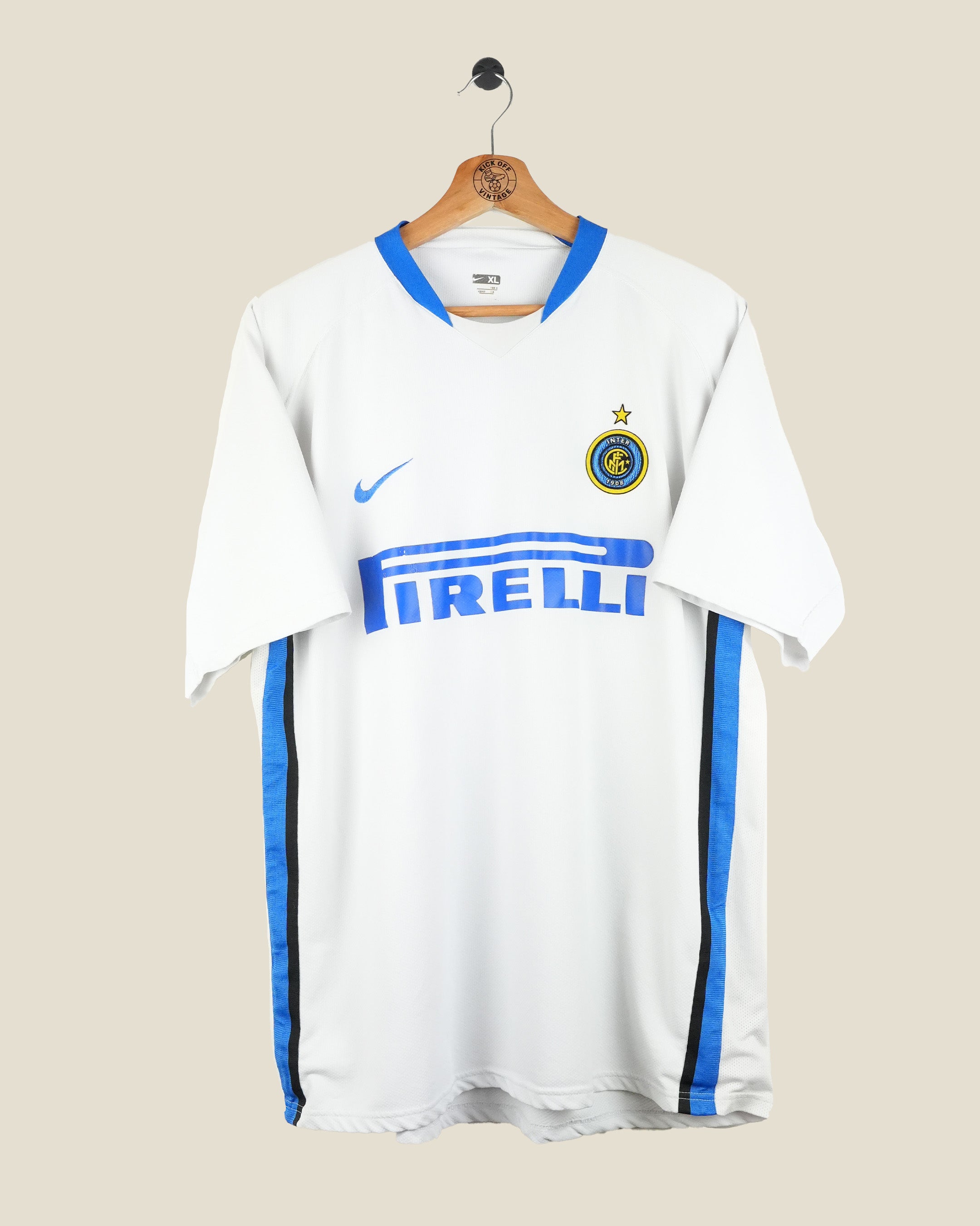 INTER MILAN 2006/07 BONUCCI AWAY SHIRT (XL) NIKE