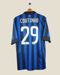 INTER MILAN 2011/12 COUTINHO HOME SHIRT (M) NIKE