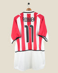 PSV 2002/04 ROBBEN HOME SHIRT (XL) NIKE