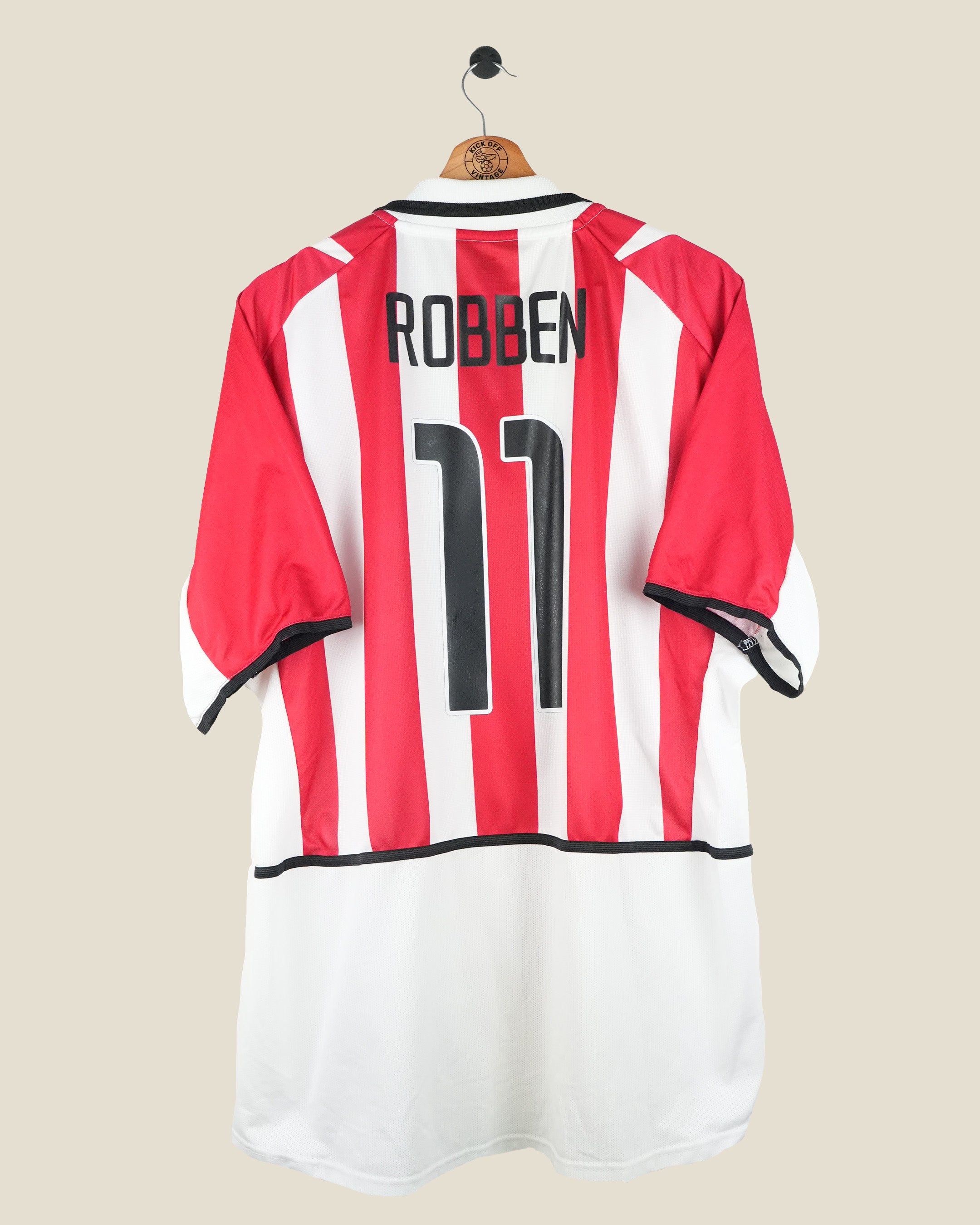 PSV 2002/04 ROBBEN HOME SHIRT (XL) NIKE