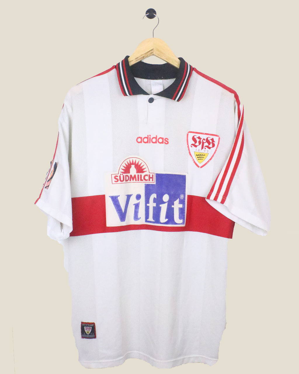 VFL STUTTGART 1996/97 HAGNER #7 HOME (L) ADIDAS