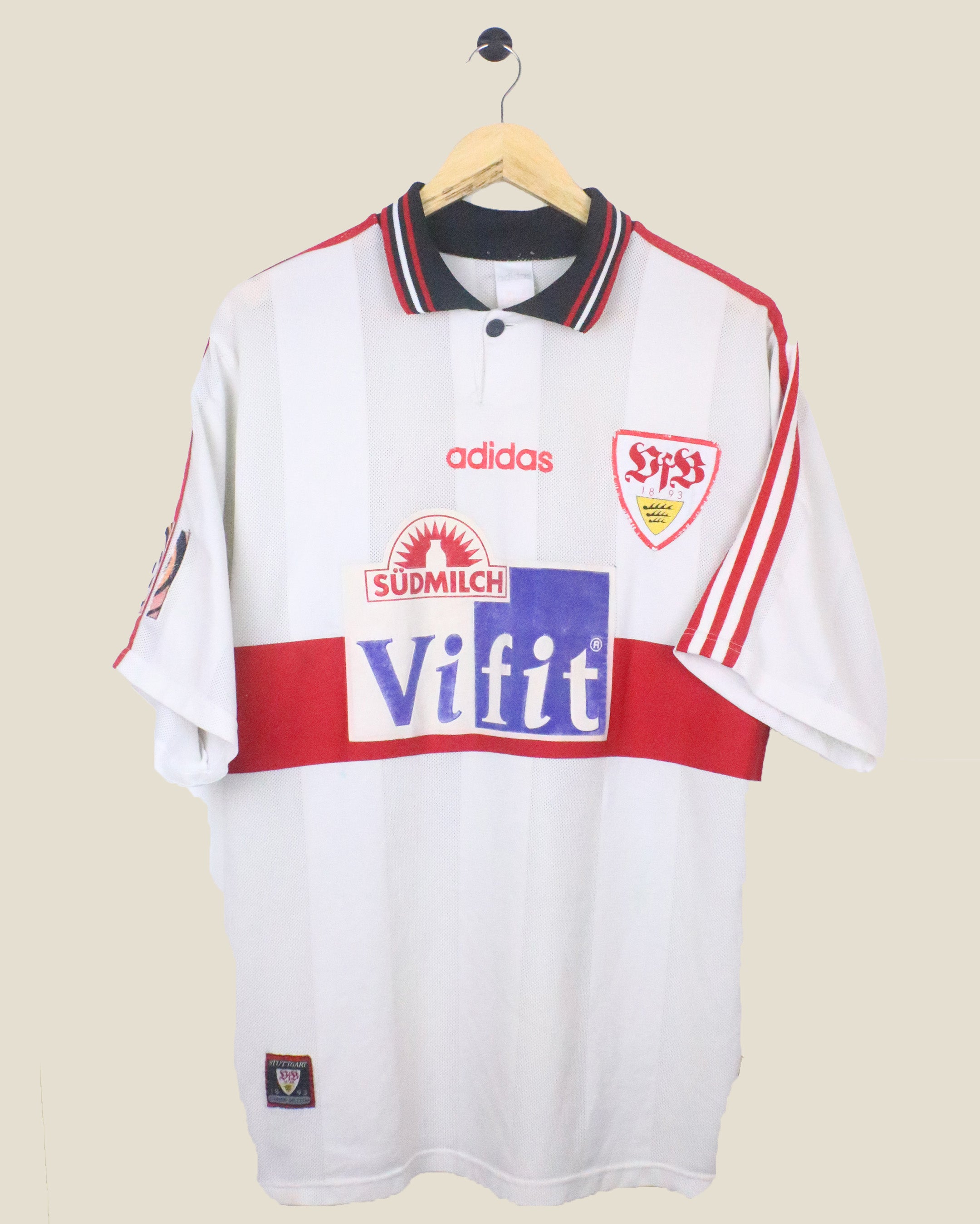 VFL STUTTGART 1996/97 HAGNER #7 HOME (L) ADIDAS