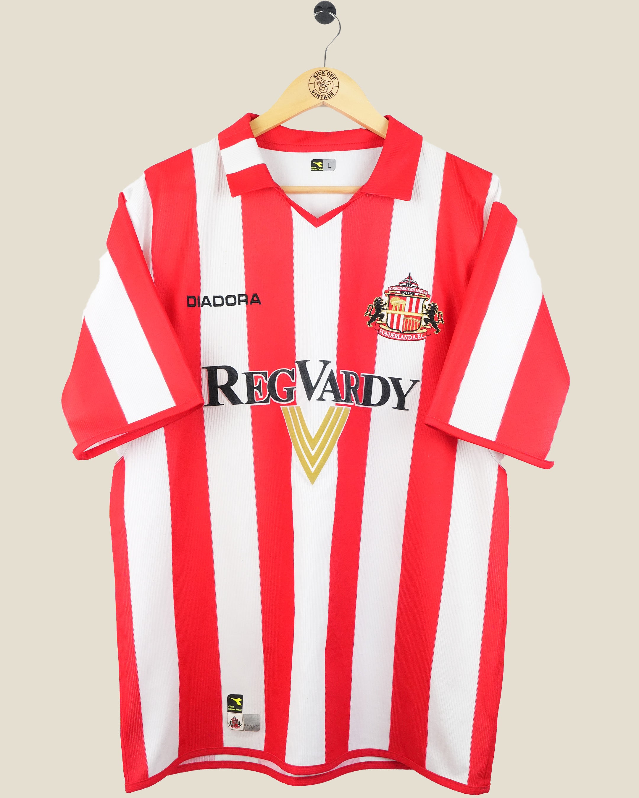 SUNDERLAND 2004/05 HOME (L) DIADORA