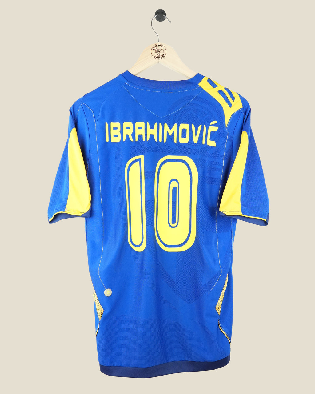 SWEDEN 2006 IBRAHIMOVIC AWAY SHIRT (S) UMBRO