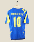 SWEDEN 2006 IBRAHIMOVIC AWAY SHIRT (S) UMBRO
