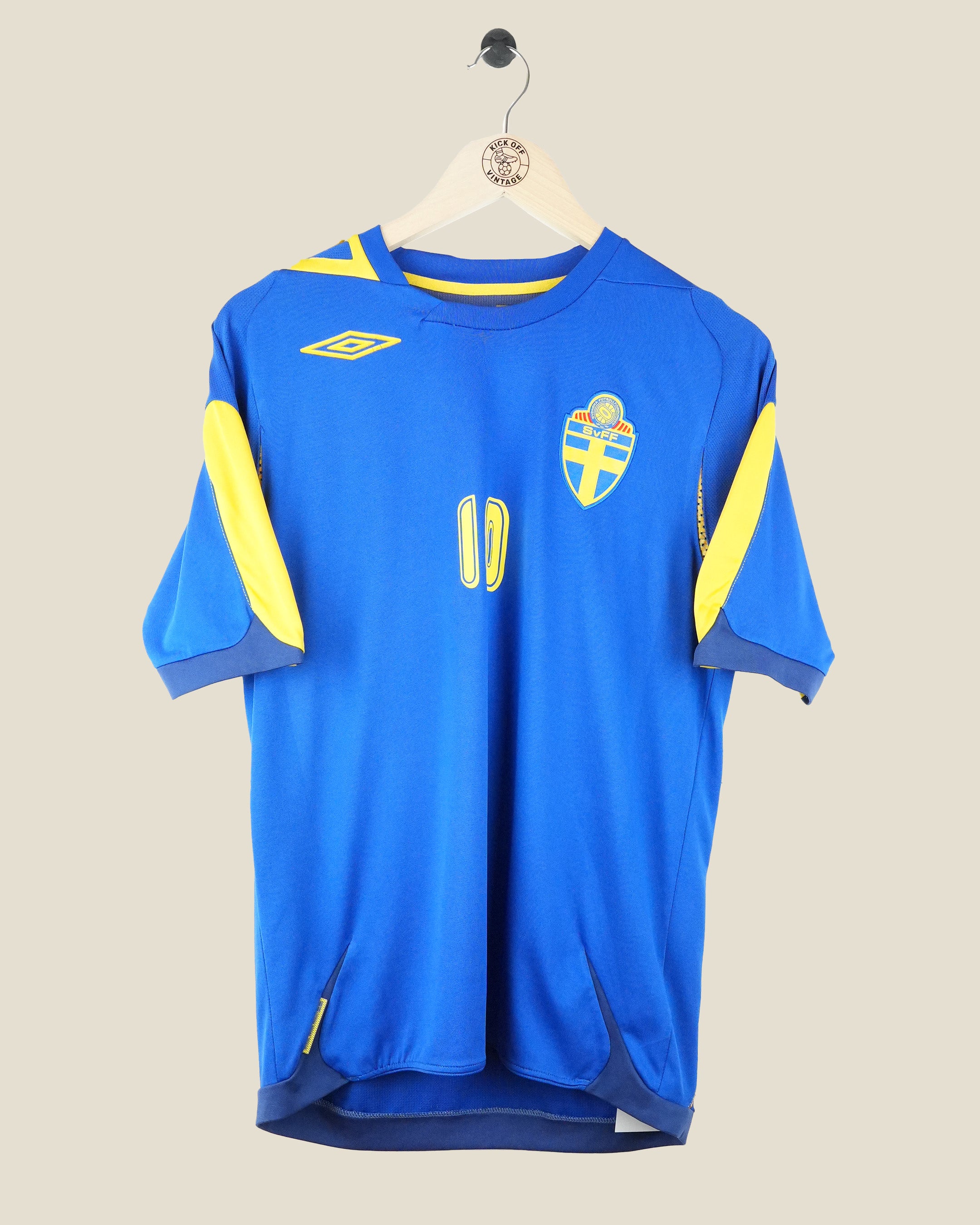 SWEDEN 2006 IBRAHIMOVIC AWAY SHIRT (S) UMBRO