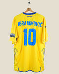 SWEDEN 2008 IBRAHIMOVIC HOME SHIRT (XL) UMBRO