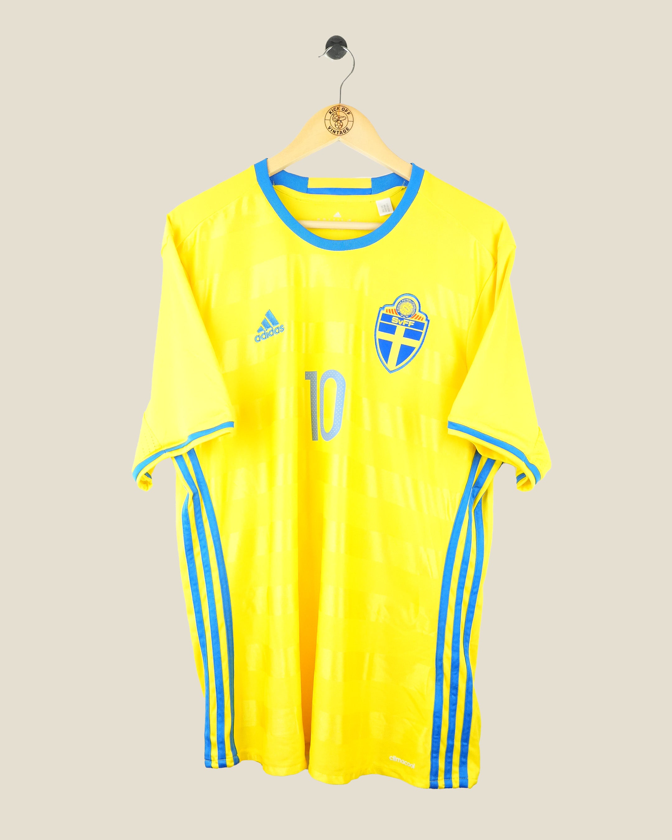 SWEDEN 2016 IBRAHIMOVIC HOME SHIRT (XL) ADIDAS
