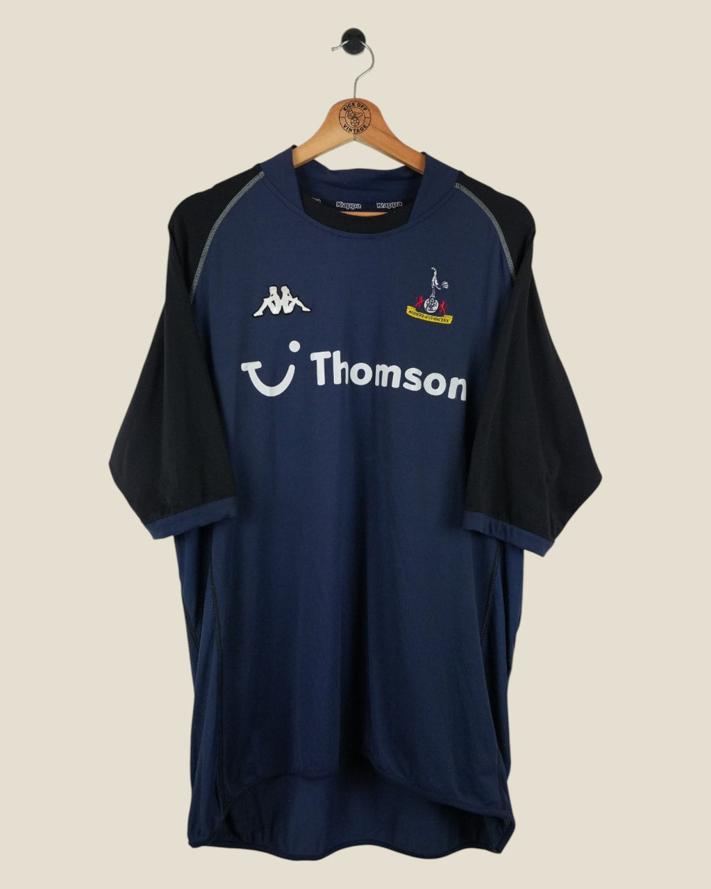 TOTTENHAM HOTSPUR 2004/05 CARRICK AWAY SHIRT (XXL) KAPPA