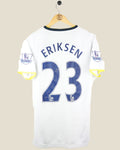 TOTTENHAM HOTSPUR 2014/15 ERIKSEN HOME SHIRT (M) UNDER ARMOUR