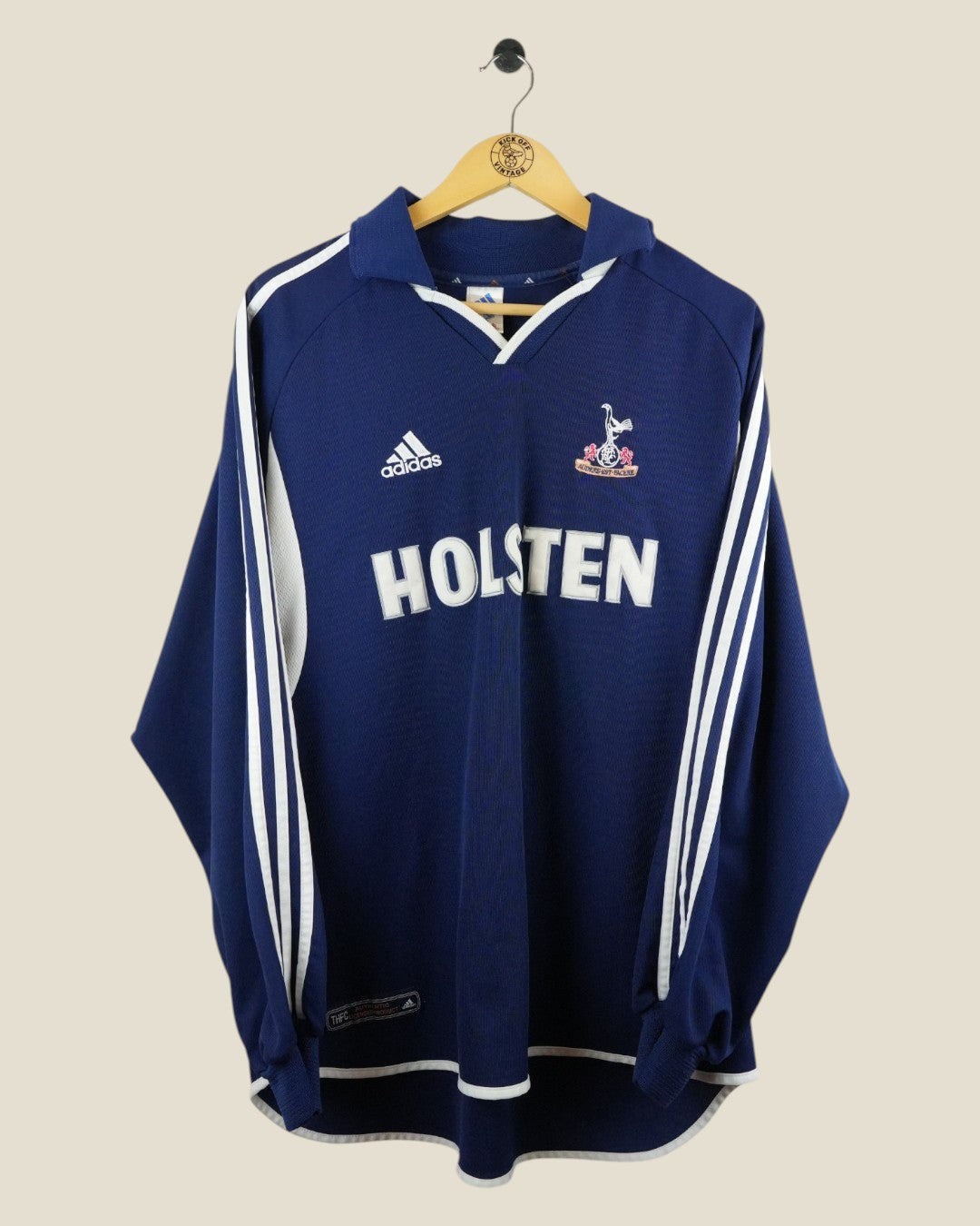 TOTTENHAM HOTSPUR 2000/01 KING AWAY SHIRT L/S (XL) ADIDAS