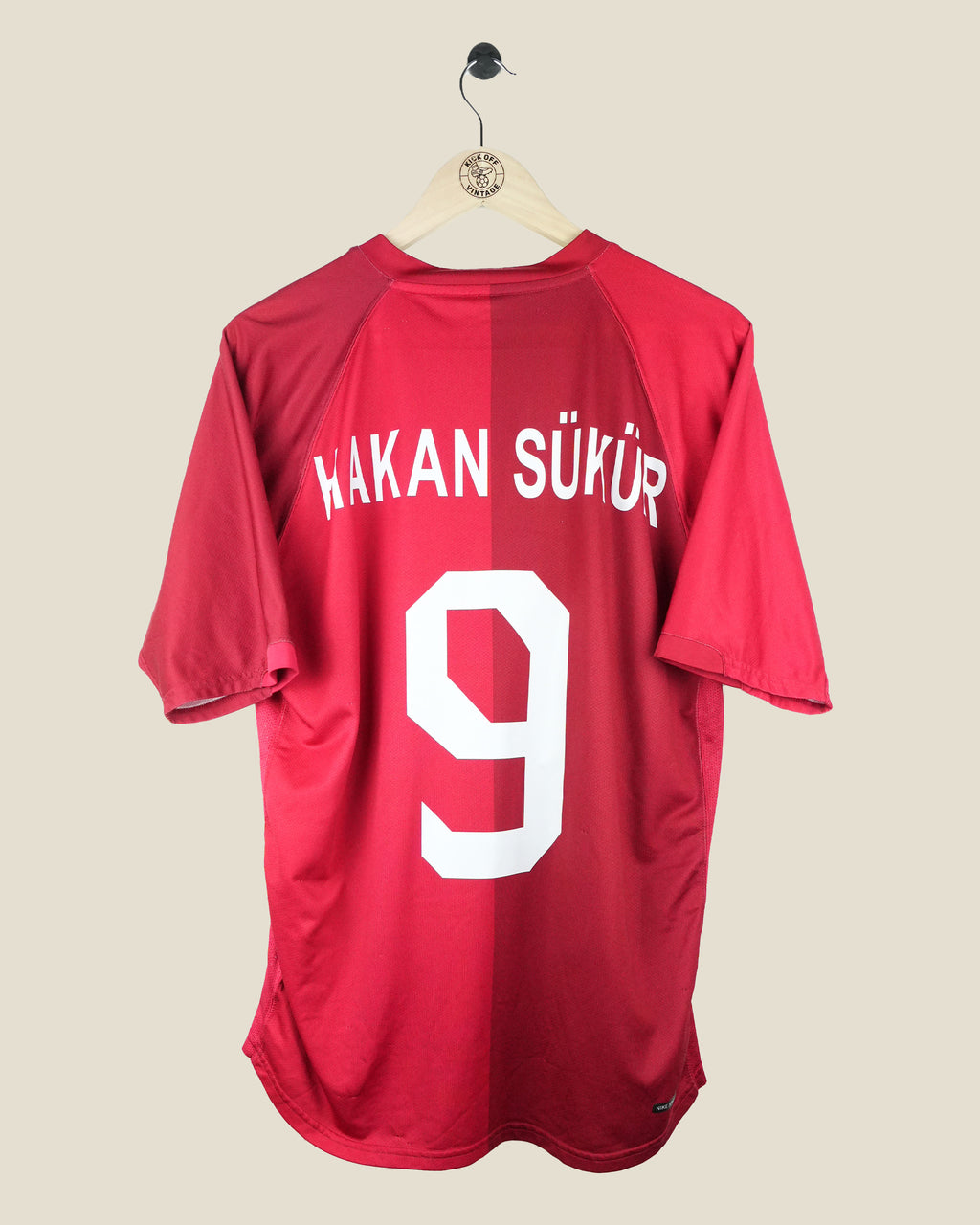 TURKEY 2006 HAKAN SUKUR HOME SHIRT (L) NIKE