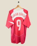 TURKEY 2004 HAKAN ŞÜKÜR HOME SHIRT (L) NIKE