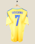UKRAINE 2012 SHEVCHENKO HOME SHIRT (M) ADIDAS