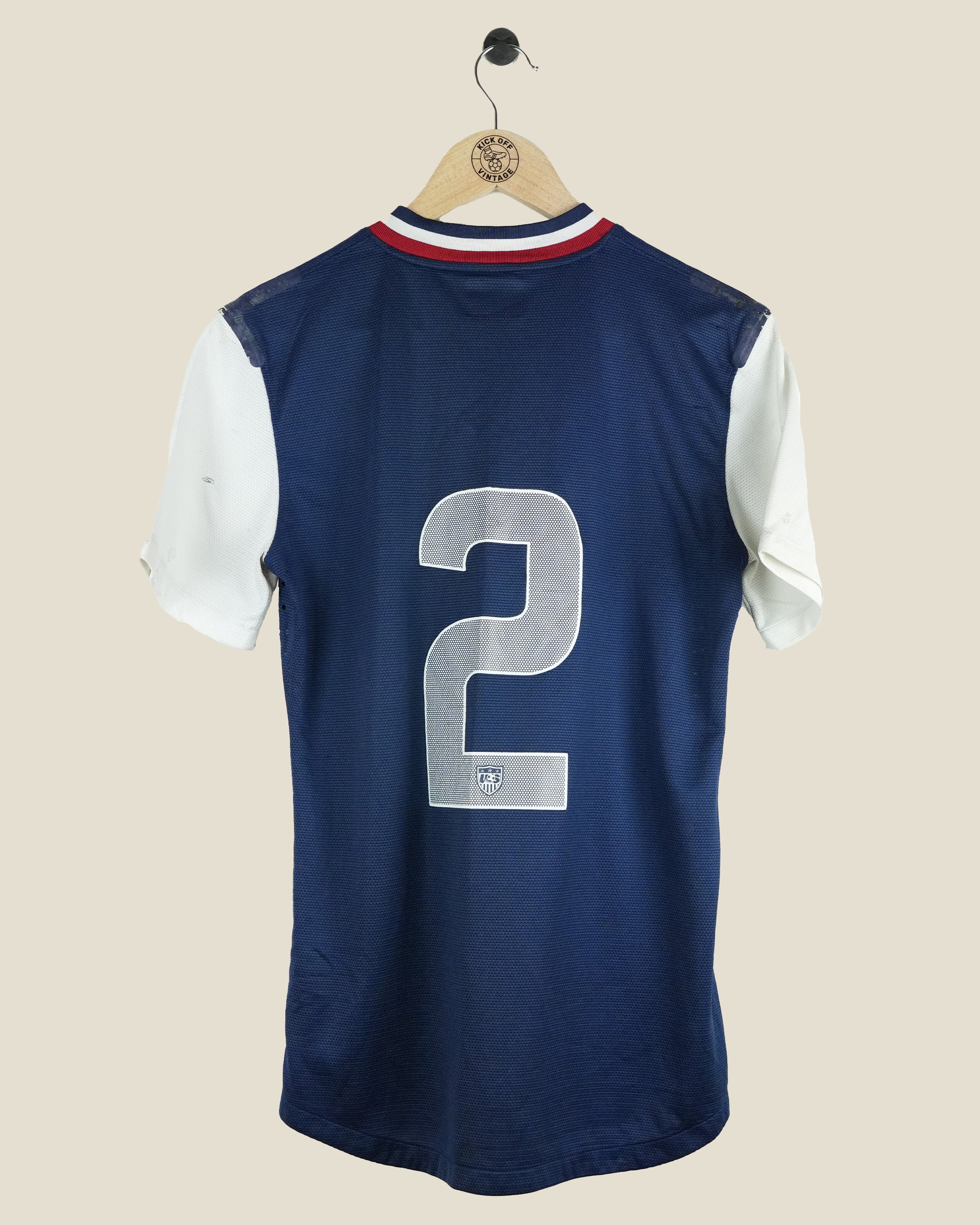 USA 2012 #2 AWAY PLAYER ISSUE SHIRT (M) NIKE