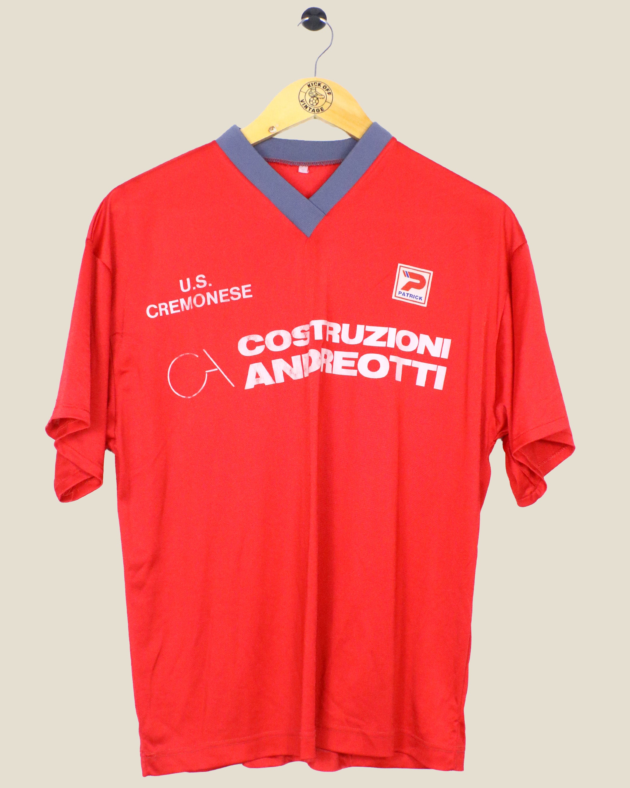 US CREMONESE 1991/92 TRAINING SHIRT (S) PATRICK
