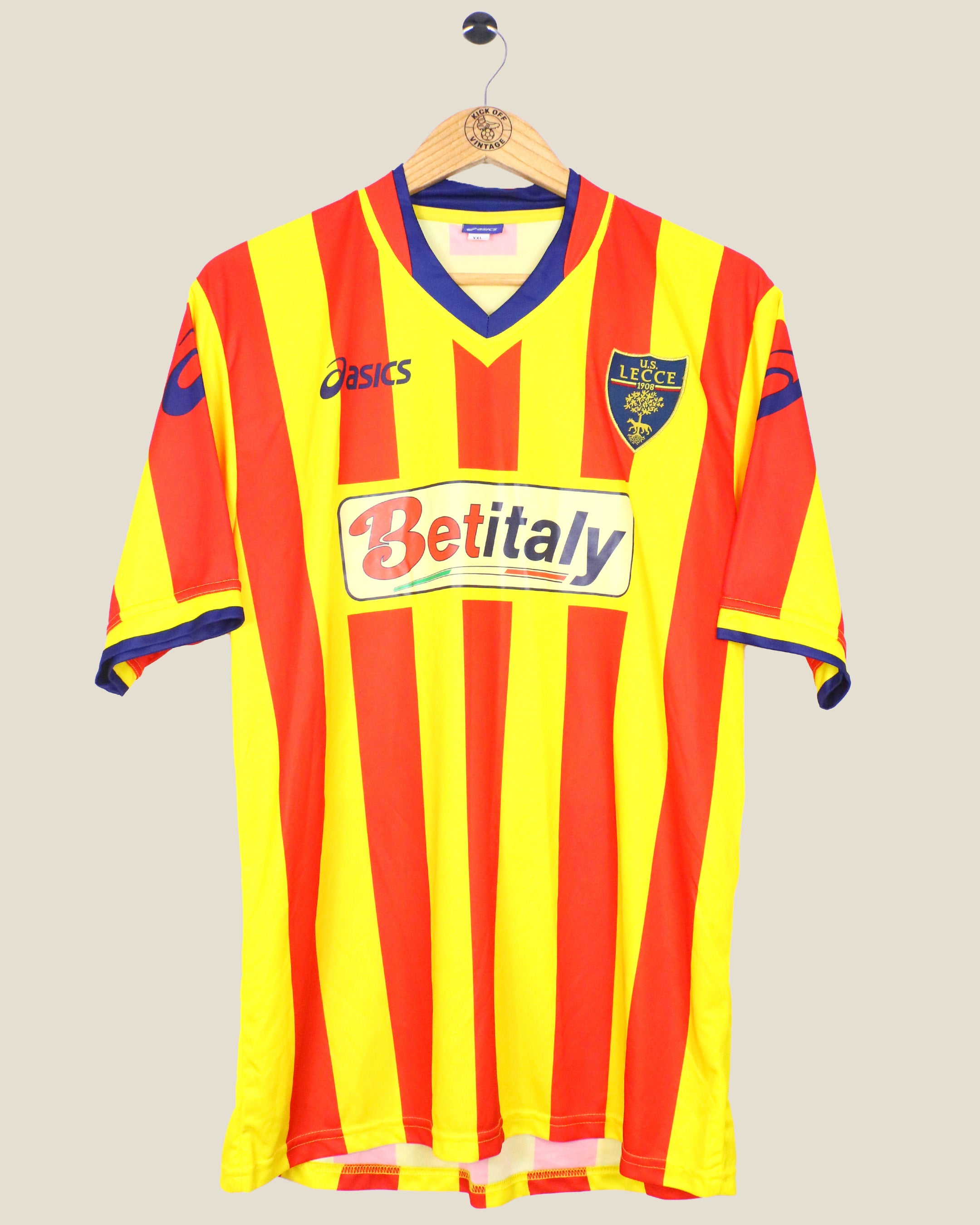 LECCE 2012/13 MICCOLI HOME SHIRT (XXL) ASICS