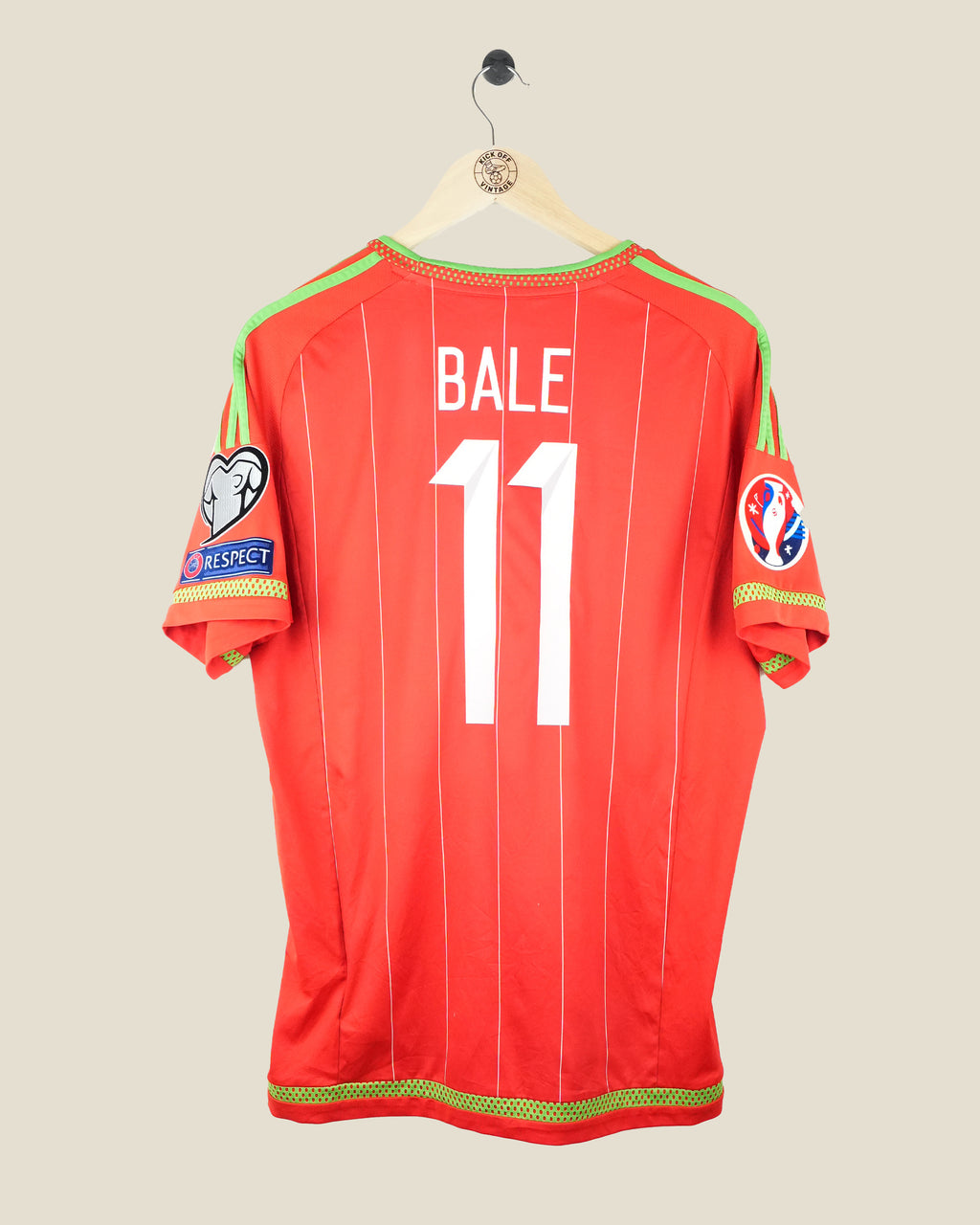 WALES 2016 BALE HOME SHIRT (L) ADIDAS